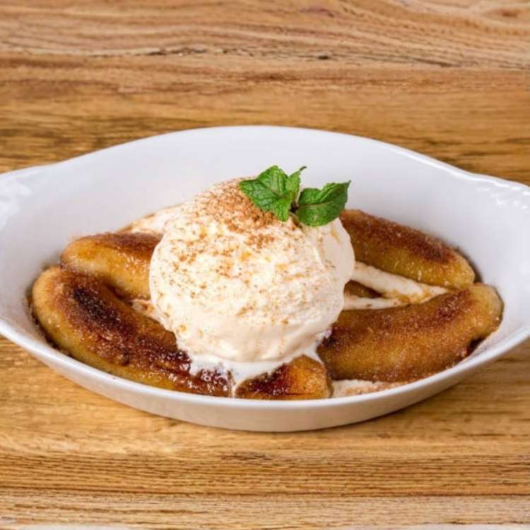 Flambé Banana